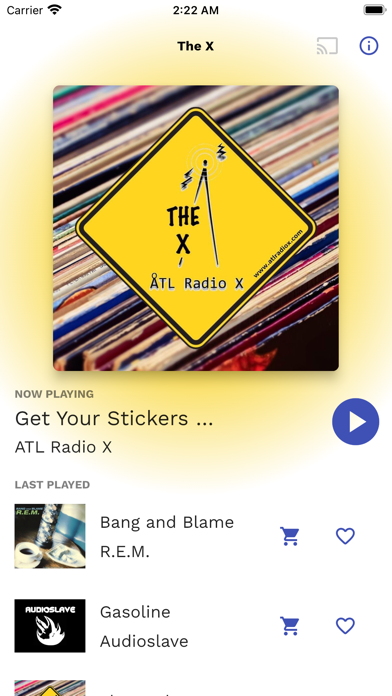 ATL Radio X Screenshot