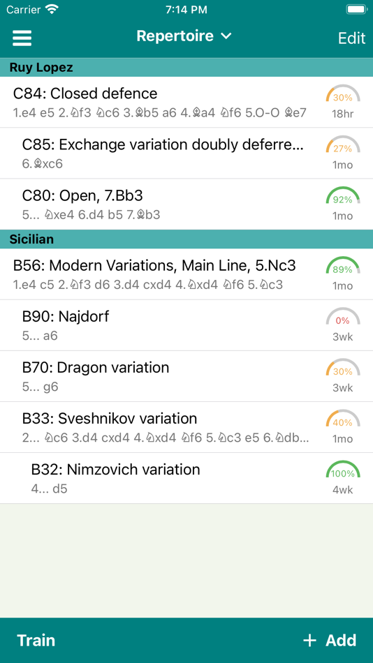 #4. Chess Opener Lite (iOS) Podle: Stanislav Basovnik
