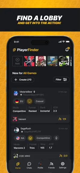 Game screenshot PlayerFinder: LFG, Chat & Play hack