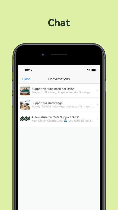 Die Off App Screenshot