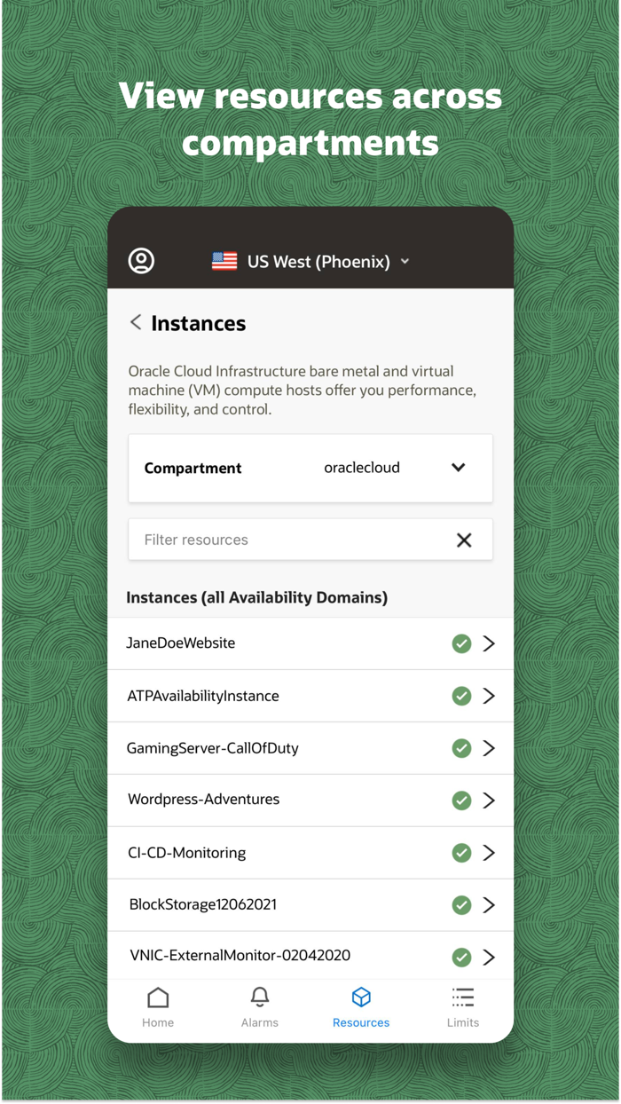 Oracle Cloud Infrastructure