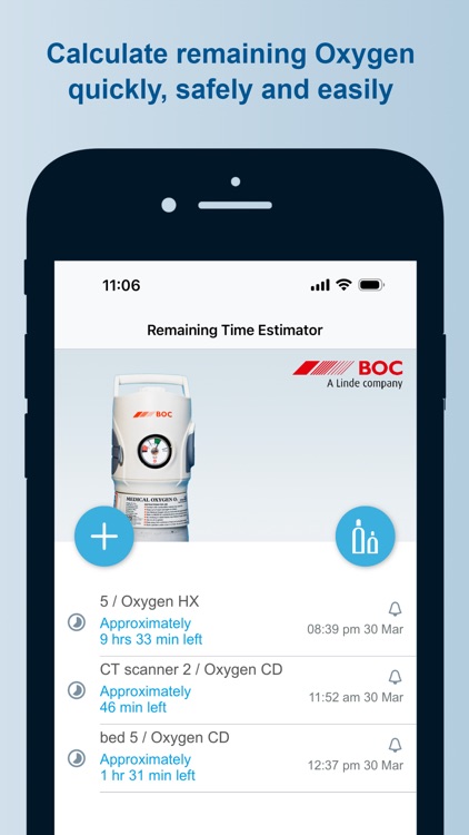 BOC Remaining Time Estimator
