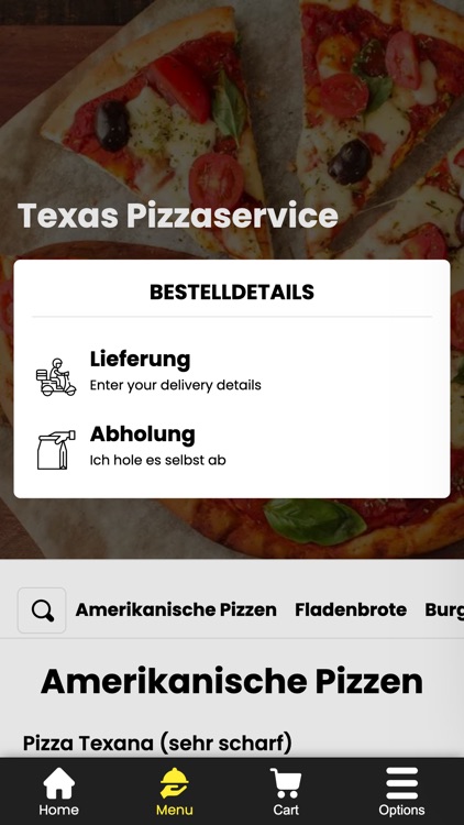 Texas Pizzaservice