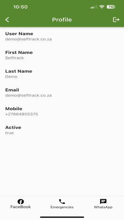 Selftrack Tracking