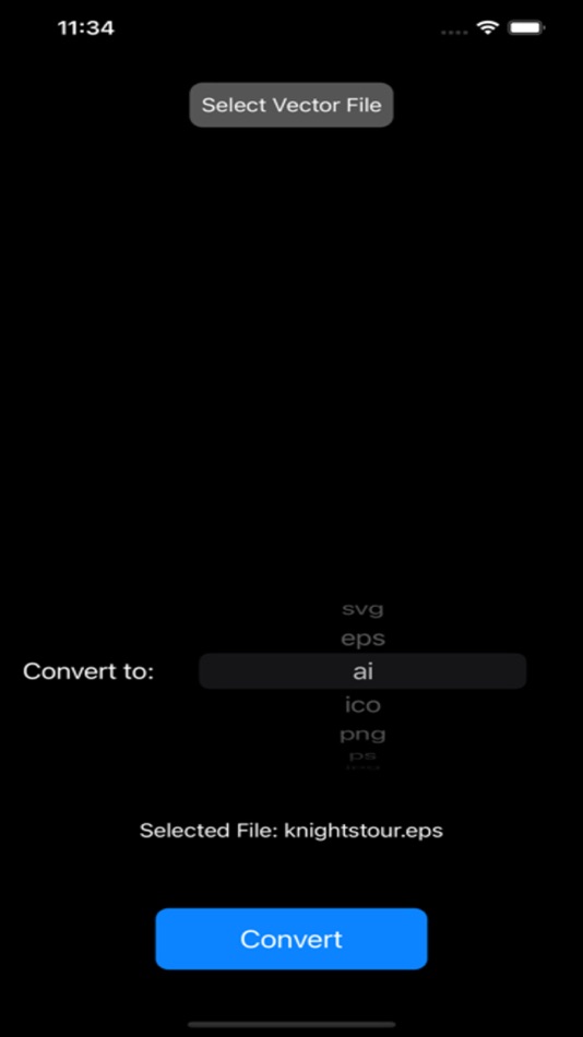 #2. Vector Converter (macOS) Podle: Kshitija Wagh