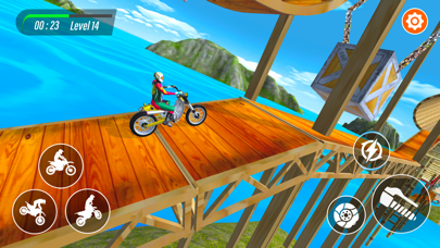 Bike Stunts Race Game 3D screenshot 1