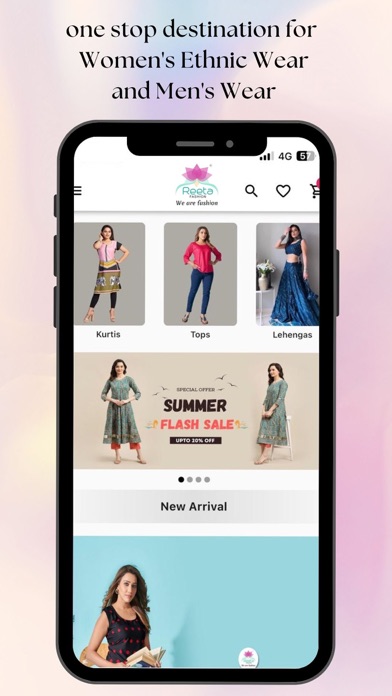 Reeta Fashion- Online Shopping Screenshot
