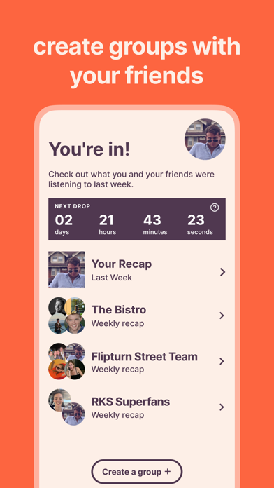 Superfan, the social music app screenshot 2