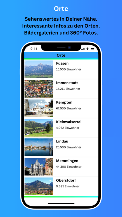 Allgäu Reiseführer Screenshot