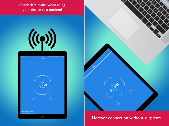 Hotspot Monitor Pro Data Usage