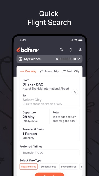 bdfare Screenshot