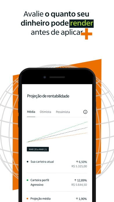 íon Itaú: investir em ações Screenshot