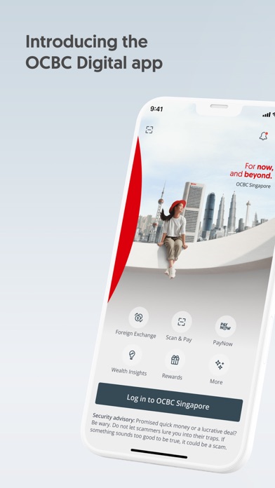 Screenshot #1 pour OCBC Digital - Mobile Banking