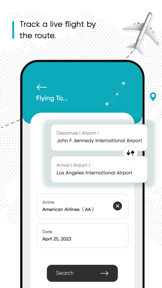 Flights Status Tracker screenshot