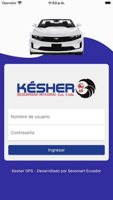 Kesher Rastreo Satelital Screenshot