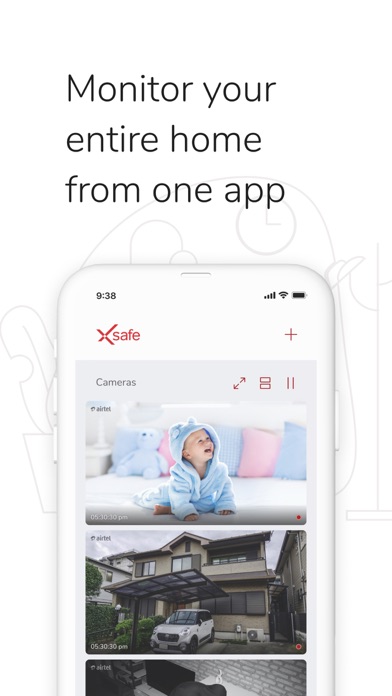 Airtel Xsafe Screenshot