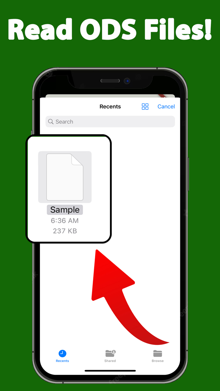 ODS Reader - ODS To XLSX-PDF
