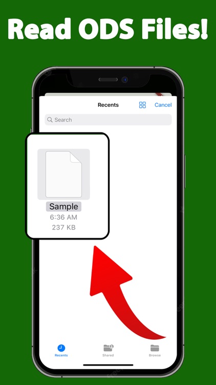 ODS Reader - ODS To XLSX-PDF