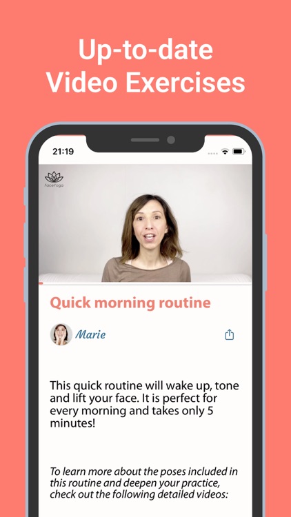 Faceauty: Face Yoga Exercise