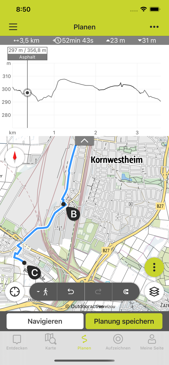 Unterwegs im Naturschutzgebiet