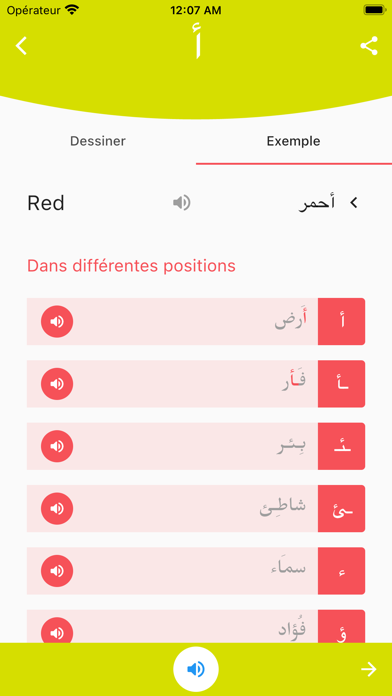 Arabic alphabets