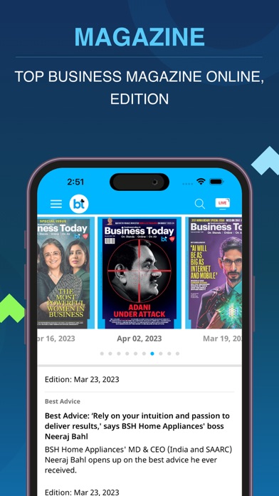 Business Today Live Screenshot