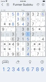 How to cancel & delete sudoku + auto-note 1