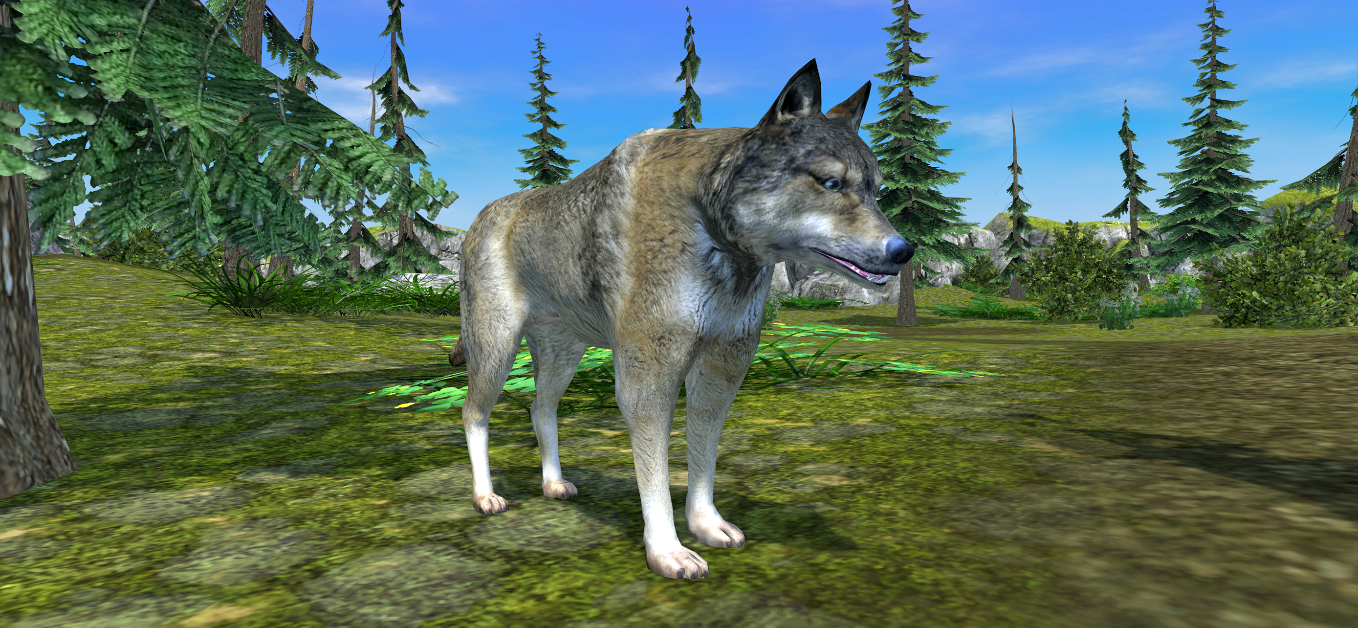 Wolf Simulator - Animal Games