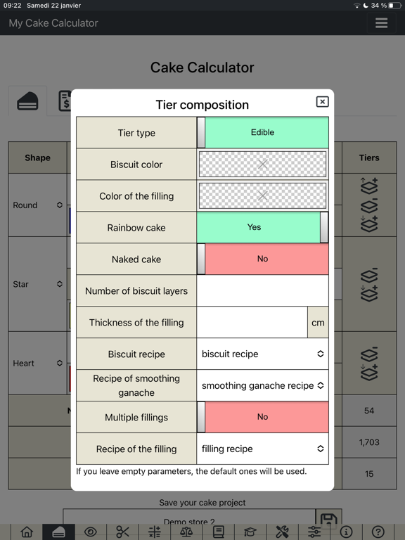 My Cake Calculatorのおすすめ画像6