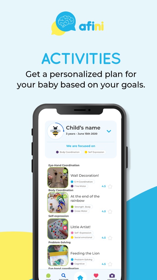 #3. Afini (iOS) 由: Afinidata