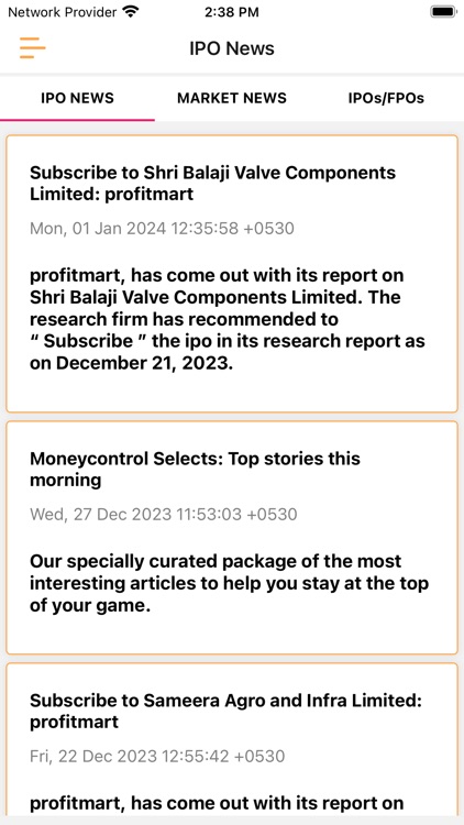 IPO Information screenshot-8
