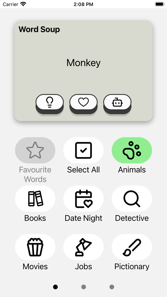 #1. word soup (iOS) Podle: Leo Wong