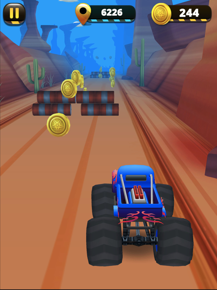 Monster Truck 3D Runner