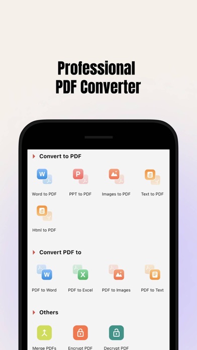 PDF converter-doc,photo to pdf Screenshot