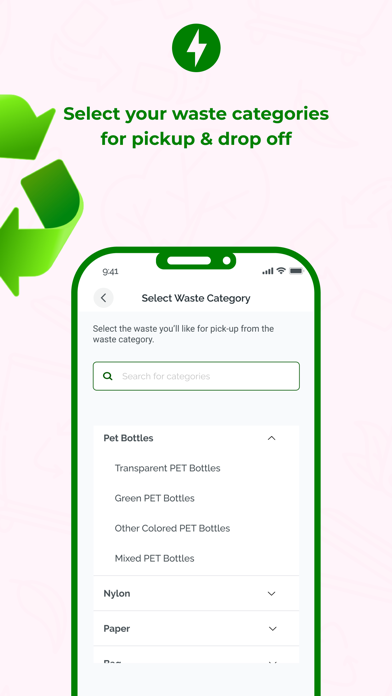 Pakam -Household Recycling App Screenshot