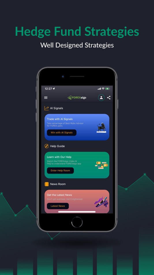 #2. FOREXalgo Trading Signals (iOS) 由: Frshr Technologies Private Limited