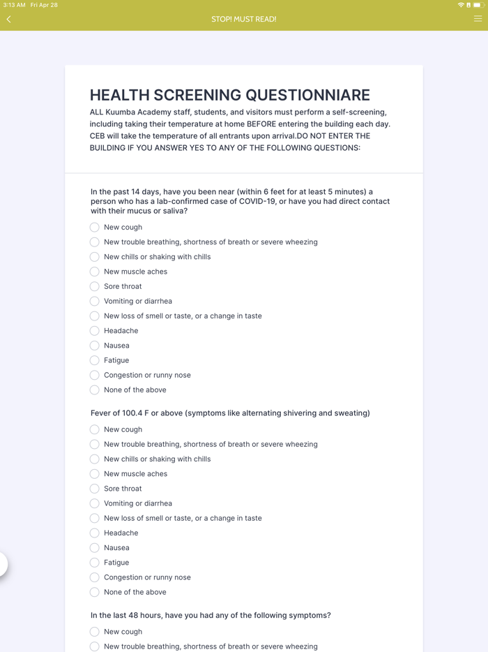 Kuumba Academy Charter School