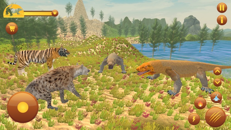 Mutant Reptile Komodo Dragon screenshot-3