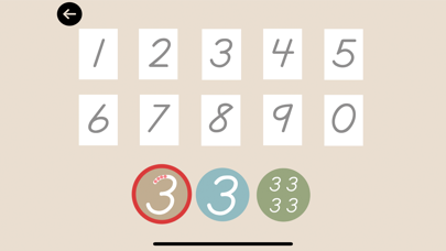 Montessori Number Tracing Screenshot