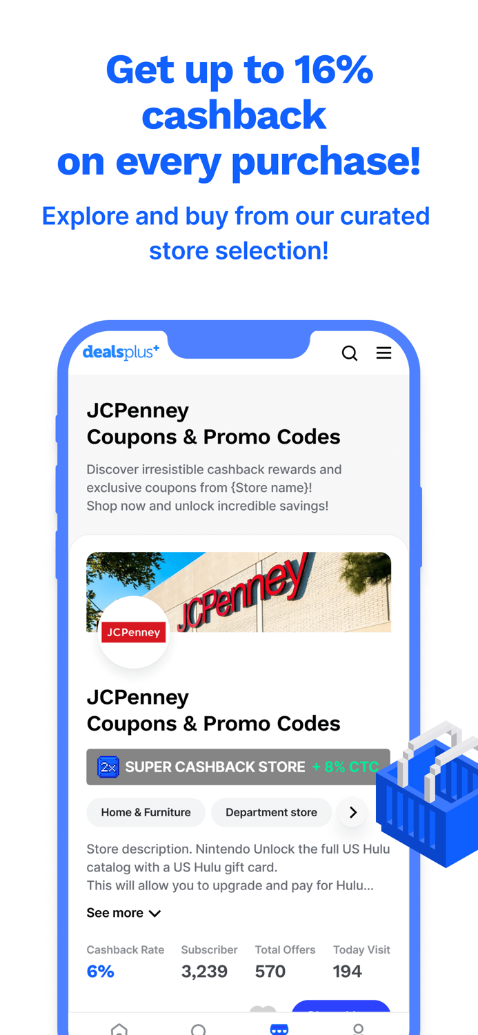 Deals Cashback and Free Coupons