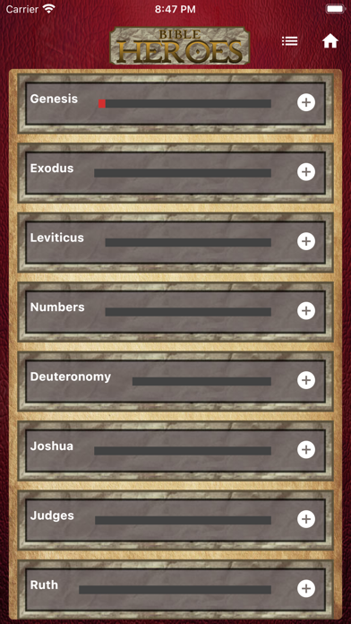 Bible Heroes Trading Card Game Screenshot