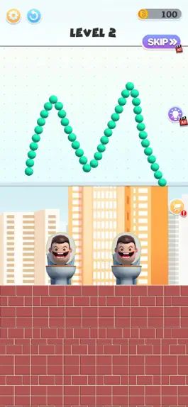 Game screenshot Toilet Monster：Knock down mod apk