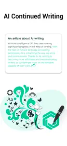 AI Notes AI Writing Assistant screenshot #6 for iPhone