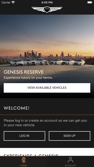 Genesis Reserve Screenshot