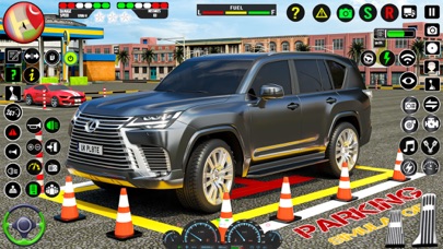 Car Parking Prado Drive Game Screenshot