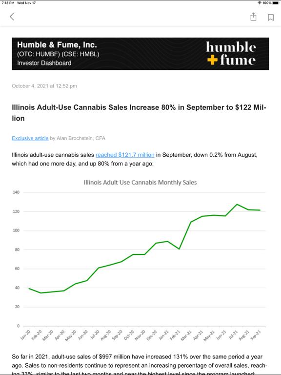 Screenshot #6 pour New Cannabis Ventures