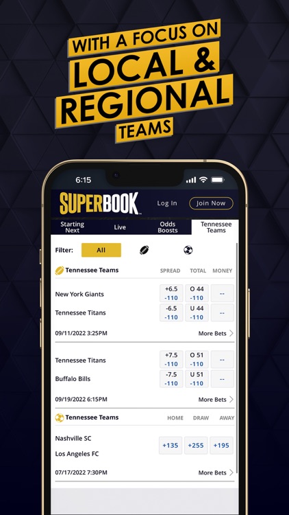 SuperBook Sports Tennessee screenshot-4