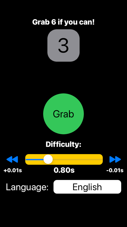 #7. GrabNum - test your limit (iOS) By: Hippo Kingdom Limited