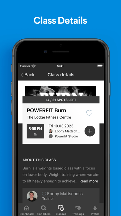 Lodge Fitness Centre Screenshot