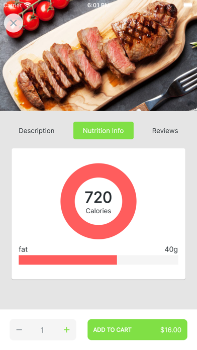MuscleMeal Screenshot